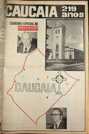 Página do jornal Correio do Ceará de outubro de 1978