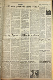 Página do jornal Correio do Ceará de outubro de 1978
