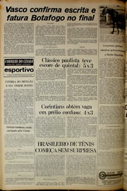 Página do jornal Correio do Ceará de outubro de 1978