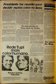 Página do jornal Correio do Ceará de outubro de 1978