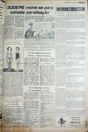 Página do jornal Correio do Ceará de novembro de 1978