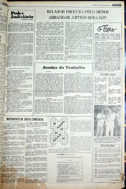Página do jornal Correio do Ceará de novembro de 1978