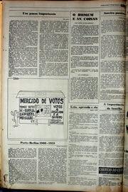 Página do jornal Correio do Ceará de novembro de 1978