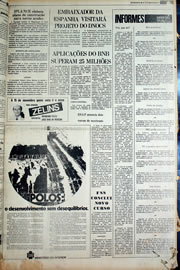 Página do jornal Correio do Ceará de novembro de 1978
