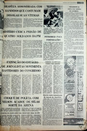 Página do jornal Correio do Ceará de novembro de 1978