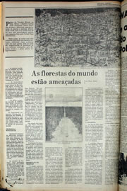 Página do jornal Correio do Ceará de novembro de 1978