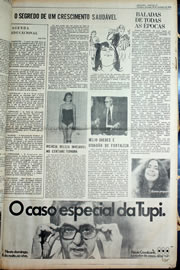 Página do jornal Correio do Ceará de novembro de 1978