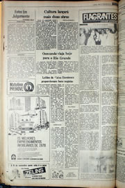 Página do jornal Correio do Ceará de novembro de 1978
