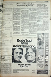 Página do jornal Correio do Ceará de novembro de 1978