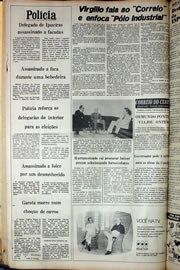 Página do jornal Correio do Ceará de novembro de 1978
