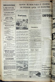 Página do jornal Correio do Ceará de novembro de 1978
