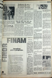 Página do jornal Correio do Ceará de novembro de 1978