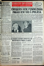 Página do jornal Correio do Ceará de novembro de 1978