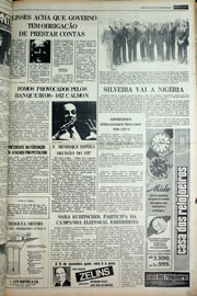 Página do jornal Correio do Ceará de novembro de 1978