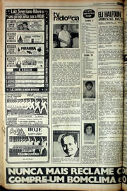 Página do jornal Correio do Ceará de novembro de 1978