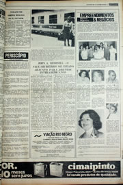 Página do jornal Correio do Ceará de novembro de 1978