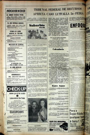 Página do jornal Correio do Ceará de novembro de 1978