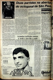 Página do jornal Correio do Ceará de novembro de 1978
