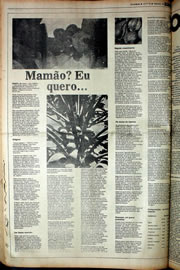 Página do jornal Correio do Ceará de novembro de 1978
