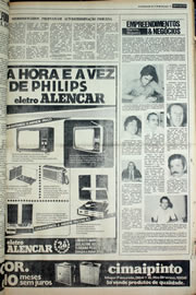 Página do jornal Correio do Ceará de novembro de 1978