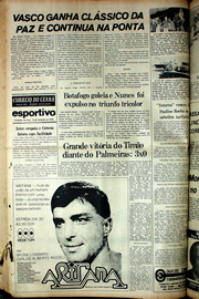 Página do jornal Correio do Ceará de novembro de 1978