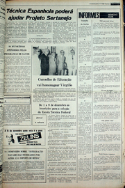 Página do jornal Correio do Ceará de novembro de 1978