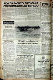 Página do jornal Correio do Ceará de novembro de 1978