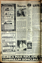 Página do jornal Correio do Ceará de novembro de 1978