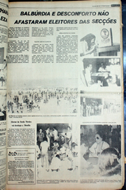 Página do jornal Correio do Ceará de novembro de 1978