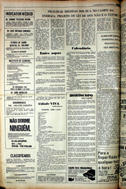 Página do jornal Correio do Ceará de novembro de 1978