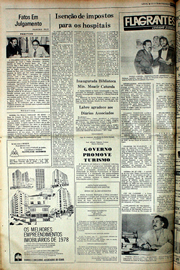 Página do jornal Correio do Ceará de novembro de 1978