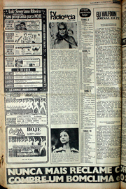 Página do jornal Correio do Ceará de novembro de 1978