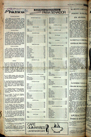 Página do jornal Correio do Ceará de novembro de 1978