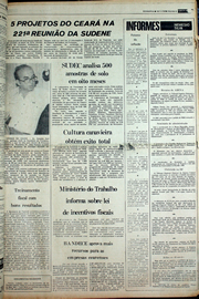 Página do jornal Correio do Ceará de novembro de 1978