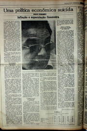 Página do jornal Correio do Ceará de novembro de 1978