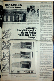 Página do jornal Correio do Ceará de novembro de 1978