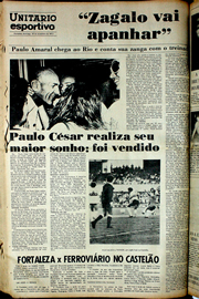 Página do jornal Correio do Ceará de novembro de 1978
