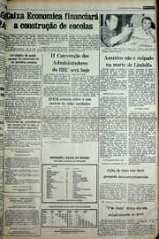 Página do jornal Correio do Ceará de novembro de 1978