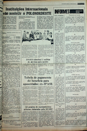 Página do jornal Correio do Ceará de novembro de 1978