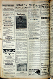 Página do jornal Correio do Ceará de novembro de 1978
