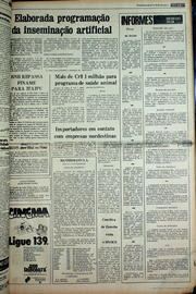 Página do jornal Correio do Ceará de novembro de 1978