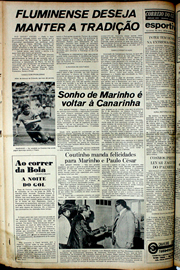 Página do jornal Correio do Ceará de novembro de 1978