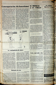 Página do jornal Correio do Ceará de novembro de 1978