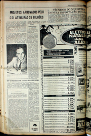 Página do jornal Correio do Ceará de novembro de 1978