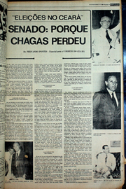 Página do jornal Correio do Ceará de novembro de 1978