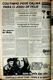 Página do jornal Correio do Ceará de novembro de 1978