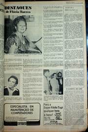 Página do jornal Correio do Ceará de novembro de 1978