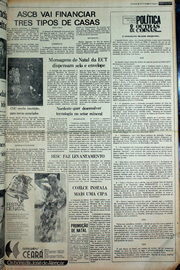 Página do jornal Correio do Ceará de novembro de 1978