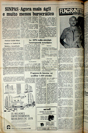 Página do jornal Correio do Ceará de novembro de 1978
