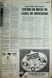 Página do jornal Correio do Ceará de novembro de 1978